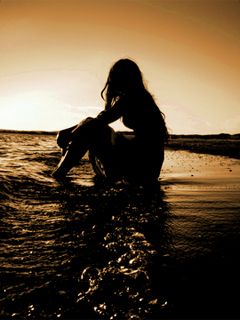 Silhouette en la Playa