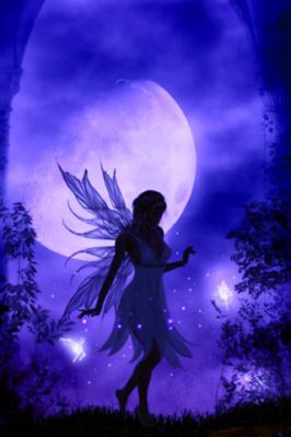 Hada Encantadora Bajo la Luna