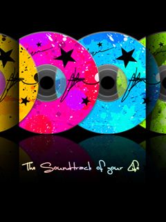CDs Musicales Coloridos