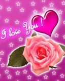 Rosa y Corazón Rosa