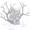 Osos de invierno adorables