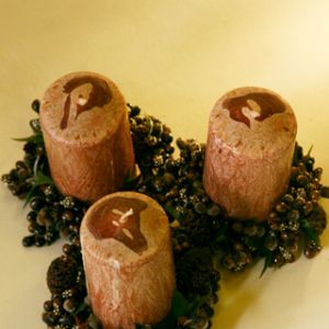 Decoración de Velas Navideñas
