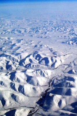Paisaje Montañoso Nevado
