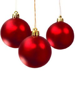 Adornos Navideños Rojos