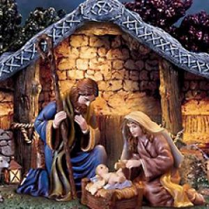 Escena de Natividad Navidad