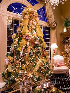 Decoración Elegante del Árbol de Navidad