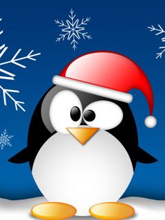 Pingüino Navideño Lindos