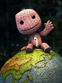 Sackboy en la Tierra