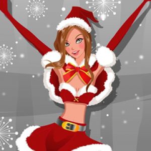 Chica Navideña Festiva