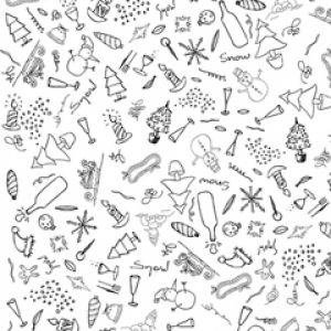 Patrones de Doodle Navideños