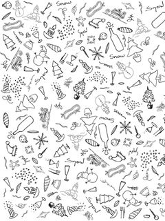 Patrones de Doodle Navideños