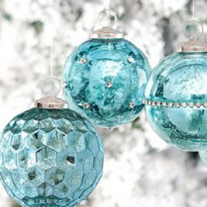 Adornos de Navidad Azules