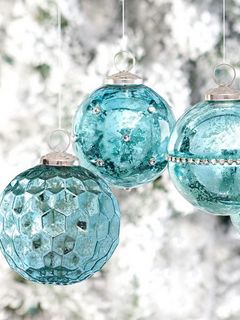 Adornos de Navidad Azules