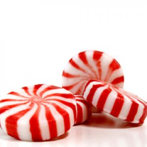 Caramelos de Menta Rojos y Blancos