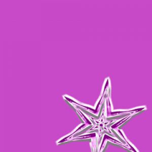 Diseño de Estrella Rosa Vibrante