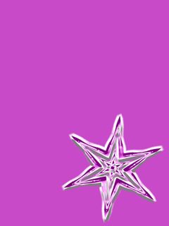 Diseño de Estrella Rosa Vibrante