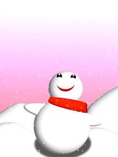 Muñeco de Nieve Alegre con Bufanda Roja