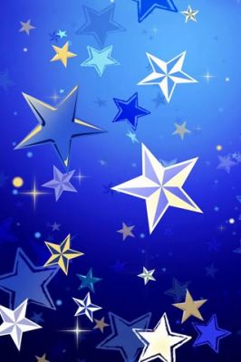 Fondo Abstracto Nocturno con Estrellas