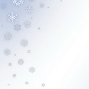 Copos de nieve en un fondo suave