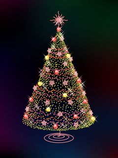 Árbol de Navidad Colorido