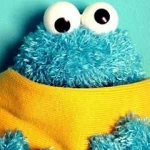 Monstruo Azul Adorable