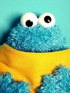 Monstruo Azul Adorable