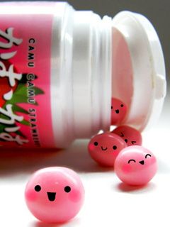 Bolas Rosadas Camu Camu Lindas