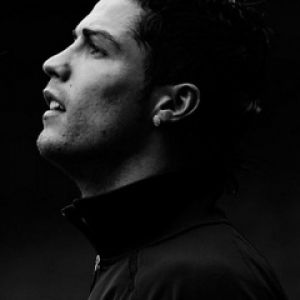 Retrato de Perfil de Cristiano Ronaldo