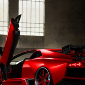 Lamborghini Aventador Roja
