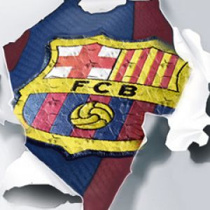 Fondo de Logo del FC Barcelona