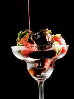 Delicia de Fresas con Chocolate
