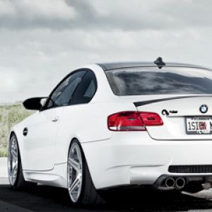 Coche Deportivo Blanco BMW M3