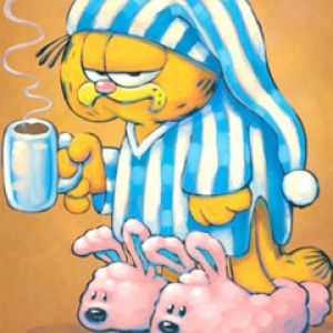 Garfield en Pijama