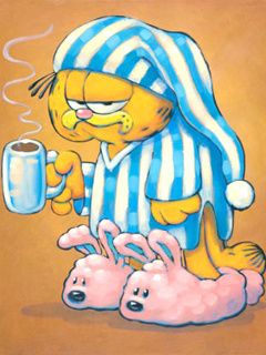 Garfield en Pijama