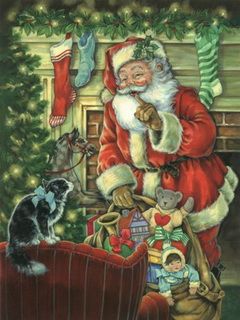 Santa Claus con Regalos