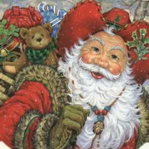 Santa Claus con Osito