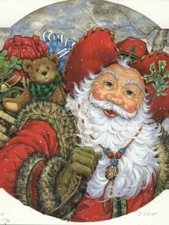 Santa Claus con Osito