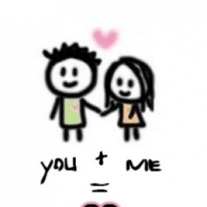 Tú + Yo Ilustración de Amor