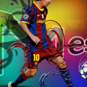 Lionel Messi en Acción