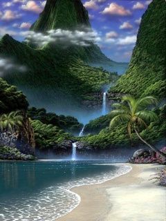 Paraíso Tropical con Cascada