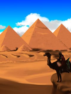 Pirámides en el Desierto