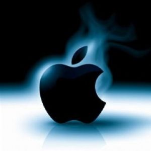 Logo de Apple con Efecto de Humo