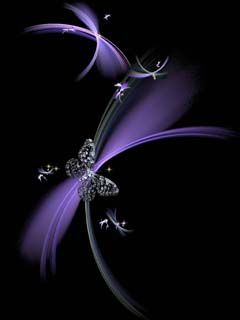 Diseño Abstracto Elegante en Púrpura