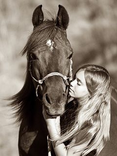 Chica con Caballo