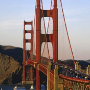 Puente Golden Gate al Atardecer