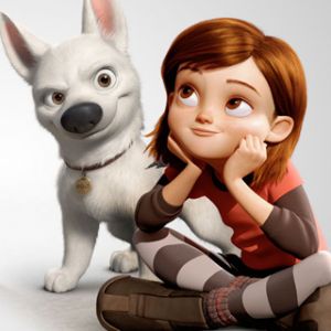Chica y Perro Adorable