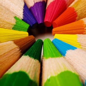 Puntas de Lápices Coloridos