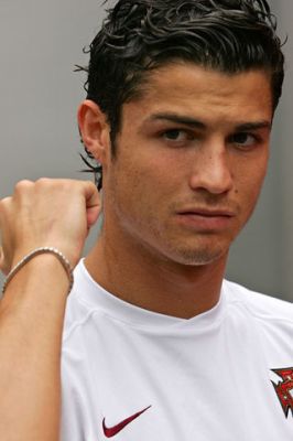 Mirada Intensa de Cristiano Ronaldo
