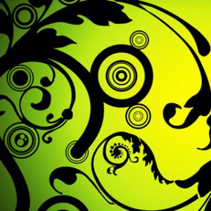 Diseño Abstracto Verde Elegante