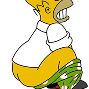Momento Divertido de Homer Simpson